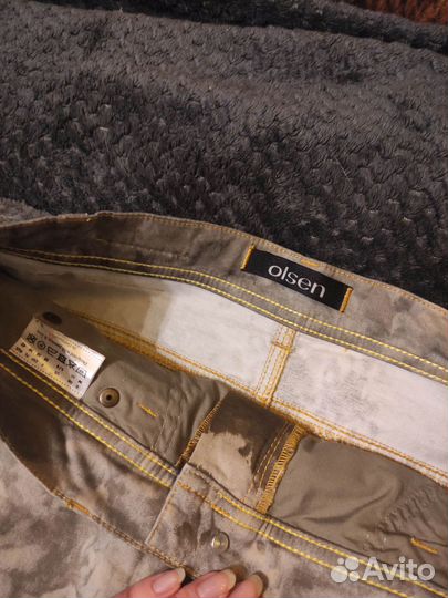Юбка неформальная винтаж Olsen Германия 42 S