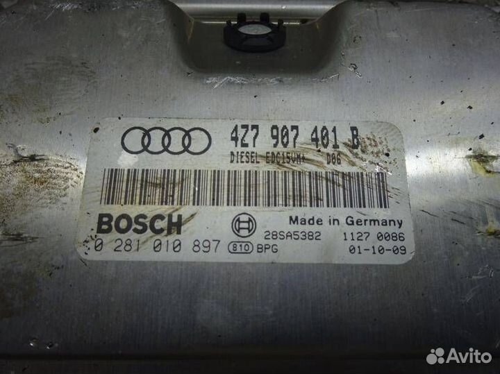 Блок управления двигателем Audi A6 4B/C5 2000