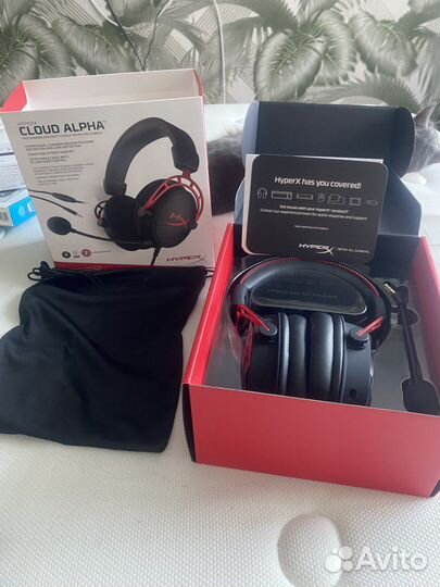 Гарнитура hyperx cloud alpha