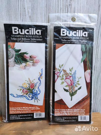 Набор для вышивания Крестом Bucilla 41467/41468