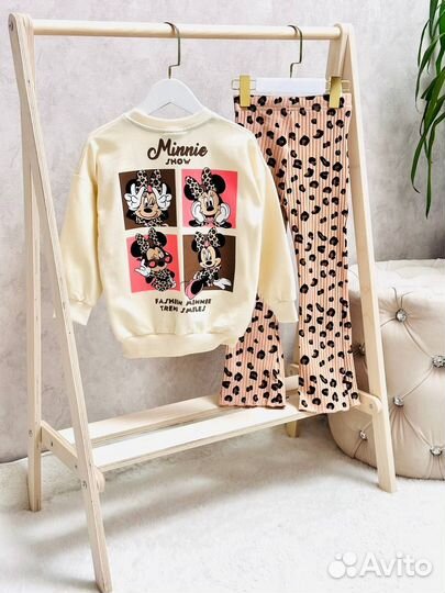 Детский свитшот и лосины 104 110 116 128 140