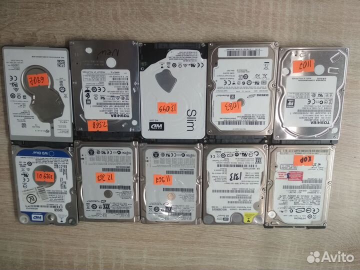 Жёсткие диски для ноутбука и пк