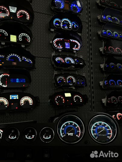 Накладка щитка приборов на Ваз 2106, нива, ока