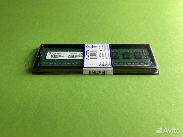 Оперативная память DDR3 4 GB 1600 MHz dimm adata