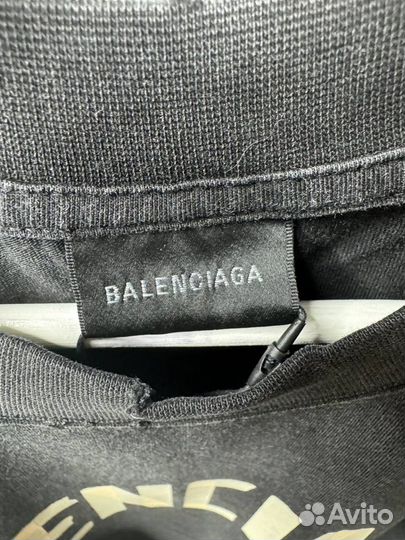 Футболка Balenciaga оверсайз