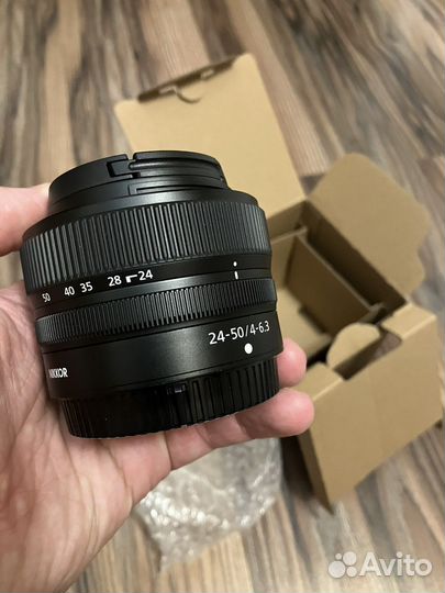 Объектив nikon z 24-50 f4-6.3