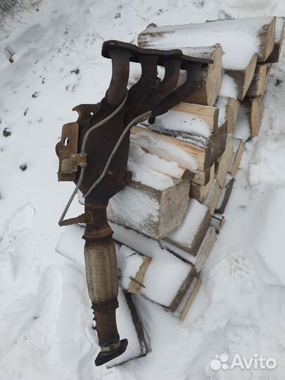 Выпускной коллектор mazda 3 bk 1.6 с катализатаром