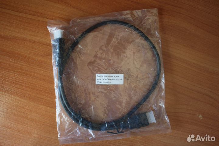 Hdmi видео шнур 0,7м. новый