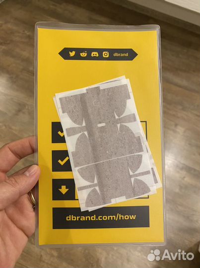 Apple Aipods Pro, защитная плёнка Dbrand