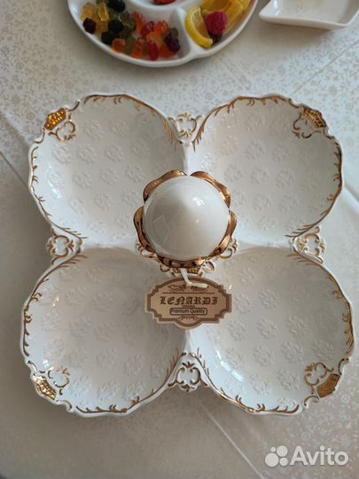 Новая менажница Lenardi оригинал блюдо