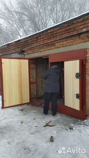 Металлические распашные ворота.Доставка,установка