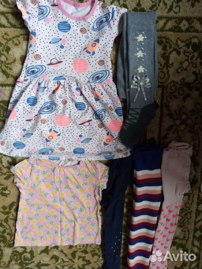 Вещи пакетом на девочку 3,5 лет