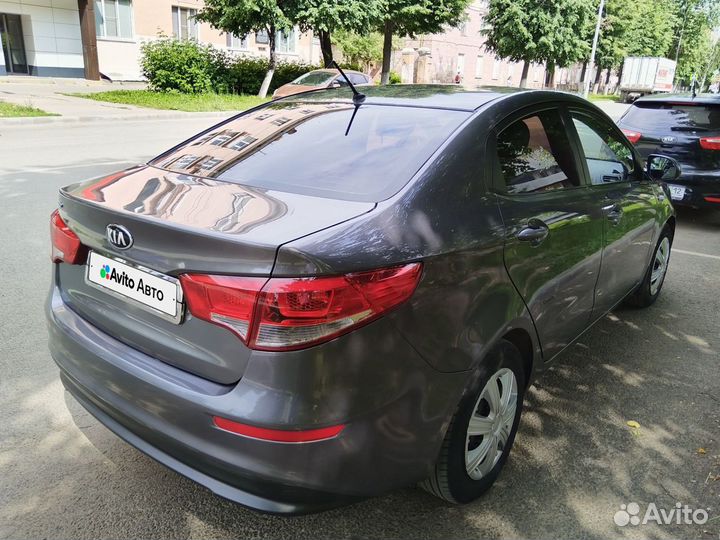 Kia Rio 1.6 МТ, 2015, 166 000 км