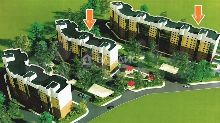 1-к. квартира, 40,3 м², 9/9 эт.