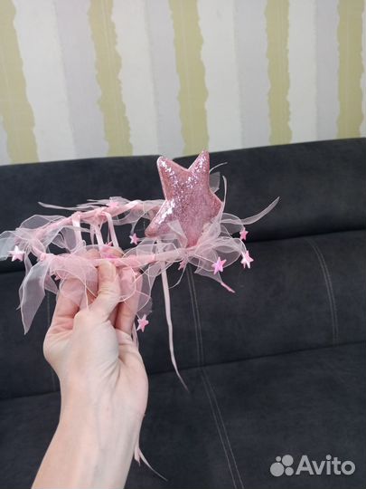 Ободок для волос ручной работы