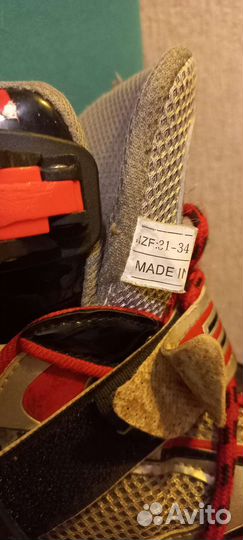 Роликовые коньки детские раздвижные