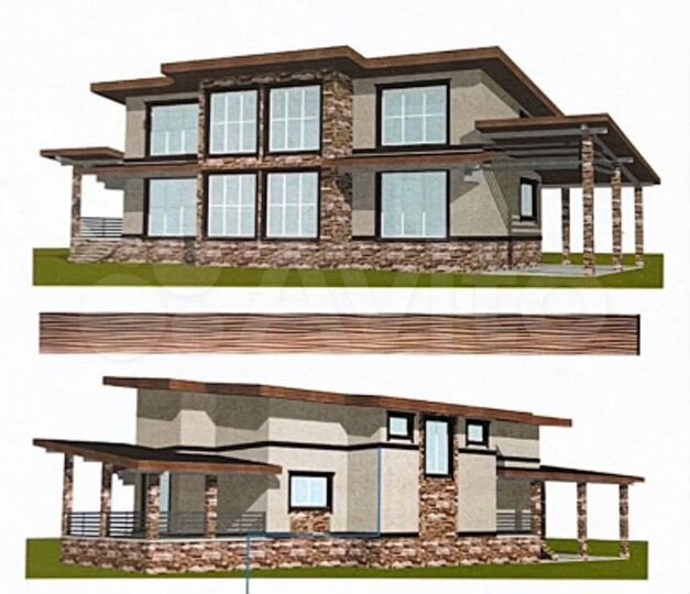 Дом 313,5 м² на участке 15 сот.