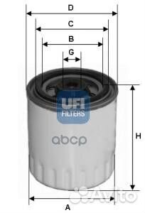 Фильтр топливный MB/ssangyong diesel 24.321.00 UFI