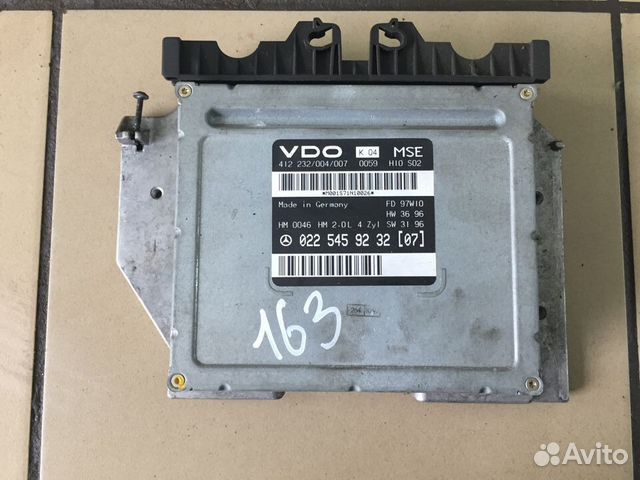 Эбу двигателя Mercedes C200 W202