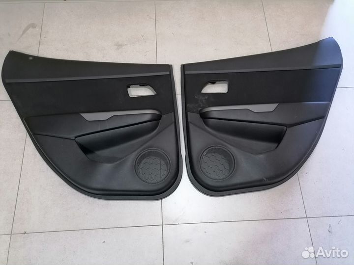 Обшивка двери задней (карта) Kia RIO 2011-2017