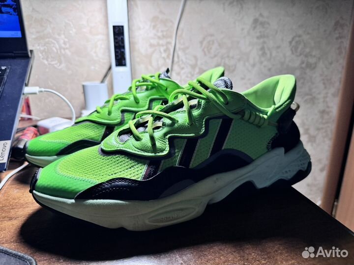 Adidas Ozweego зеленые