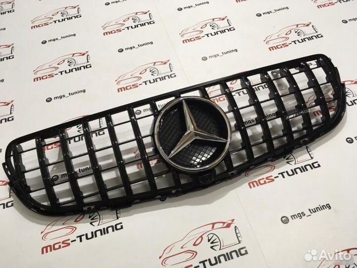 Решетка Mercedes GLC X253 GT AMG Black