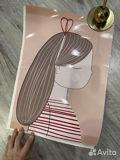 Постеры +декор наклейки на стену