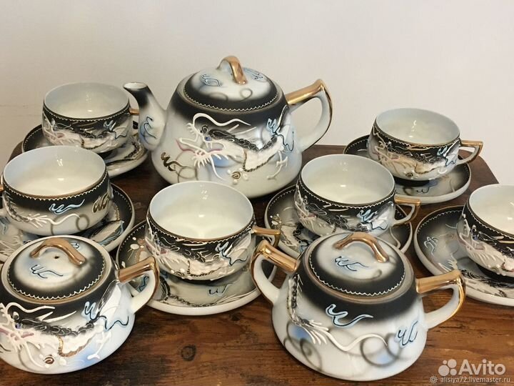 Старинный Чайный сервиз япония
