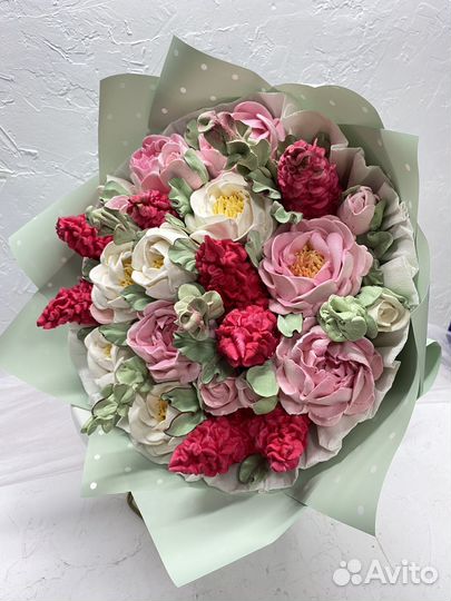 Зефирные цветы