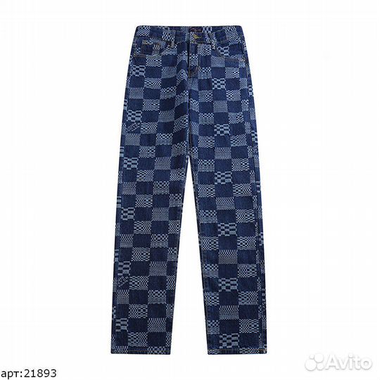 Джинсы LV Синие