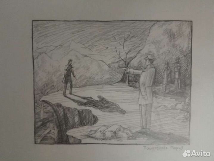 2. Иллюстрации, графика, карандаш