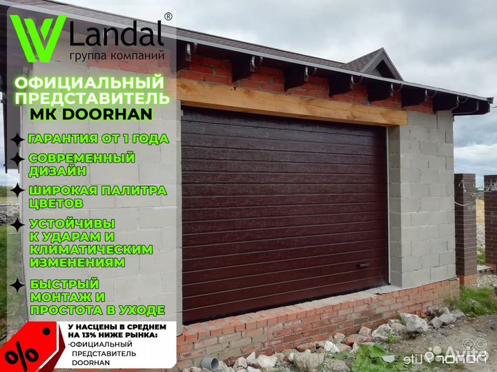 Секционные ворота