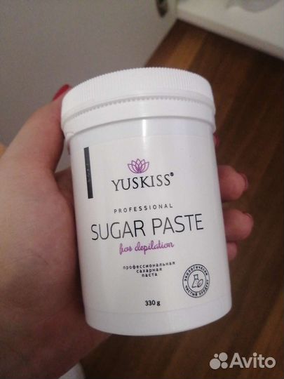 Сахарная паста для шугаринга, уходовая косметика