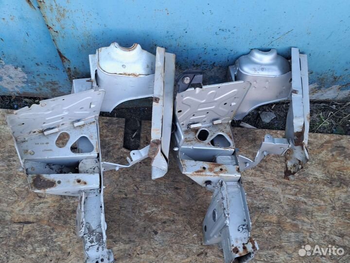 Лонжероны передние левый Renault logan LADA largus