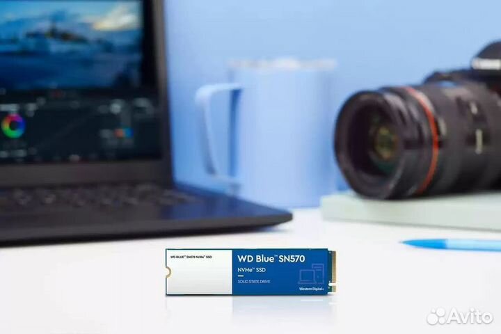 500 гб SSD M.2 накопитель WD Blue SN570