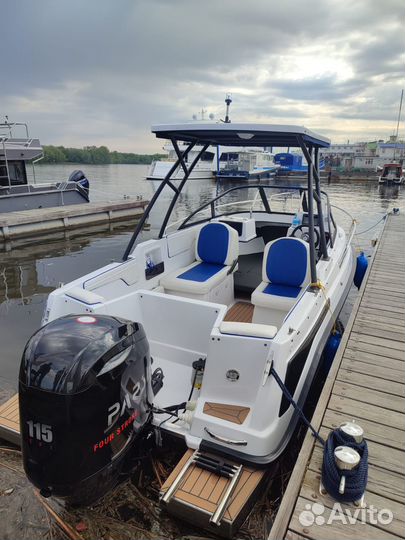 Алюминиевый катер Bossforr 580 HT Open