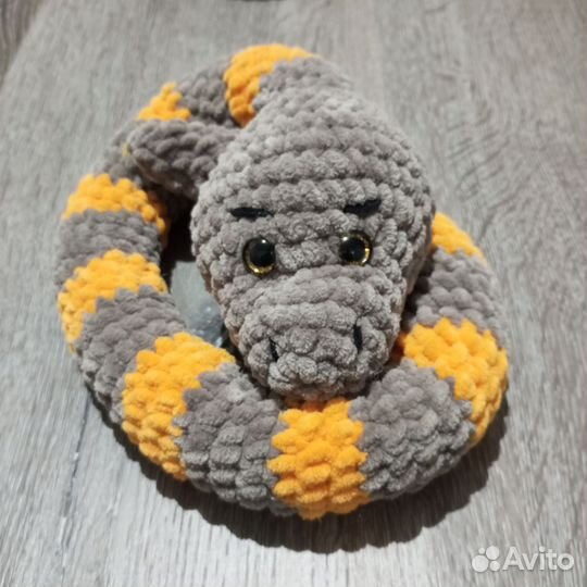 Мягкая игрушка змея