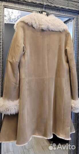 Дубленка натуральная женская Massimo dutti