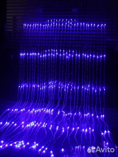 Гирлянда-гардина 