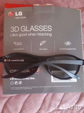 3D очки lg