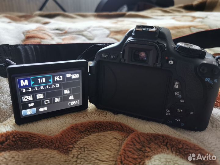 Фотоаппарат Canon EOS 600D kit 3.5-5.6 IS II