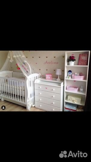 Комод с пеленальным столиком