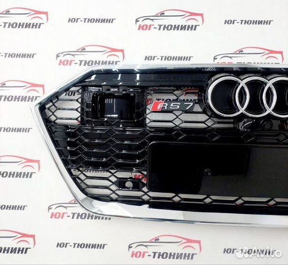 Решётка в стиле RS7 style #2 Audi А7 II 4K