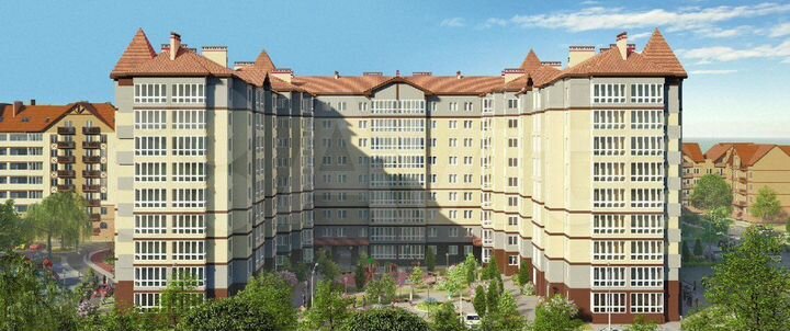 1-к. квартира, 37,4 м², 7/9 эт.