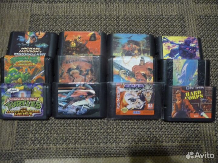 Картриджи Сега