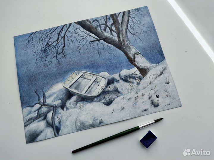 Картины акварелью