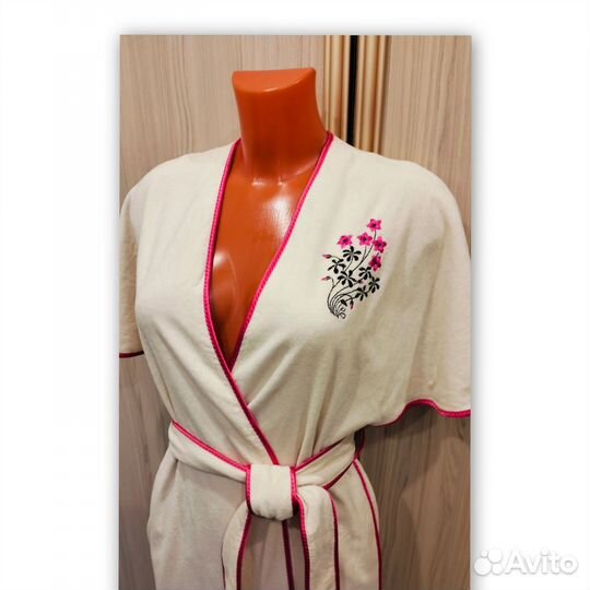 Длинный халат Cawo египетский хлопок 40-42 рр