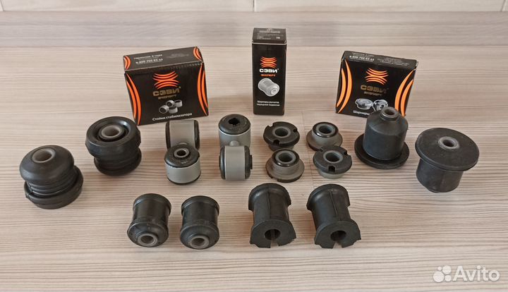 Сайлентблоки ваз 2190-2191, 2192, 2194 (стаб.22мм)