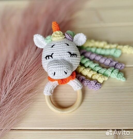 Вязаные погремушки