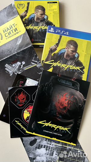 Cyberpunk 2077 ps4 диск